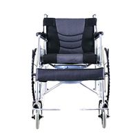 Transport Wheel Chair,Lightweight Wheelchair, Wheelchairs,Aluminium Wheelchair,Aluminium Foldable Travel Chair,Portable,Elderly, Disabled Wheelchair for Adult