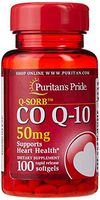 Puritans Pride Q-Sorb CoQ10 50 Mg, 100 Count