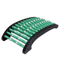 ZENGZHIJIE Back Pain Relief Stretcher Posture Plus Correctord Pain (Color : Green)