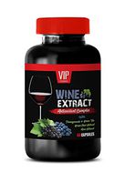 Best antioxidant Supplement - Wine Extract ANTIOXIDANT Complex - Wine Supplement - 1 Bottle 60 Capsules