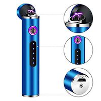 Lighter Plasma Arc Lighter Mini Lighter Slim Lighter Electronic Lighter USB Electric Lighter Rechargeable Lighter for Men Women