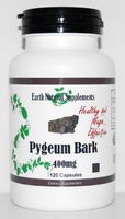 Pygeum Bark - 120 Capsules Pygeum Bark * 400 Mg - Earth Natural - Decrease Prostrate & BHP Male Tonic
