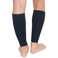 Delfin Spa Heat Maximizing Compression Calf Sleeves - Medium Black