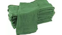 100 Pack New Green Shop Towels Rags Brand Mechanics Industrial Grade