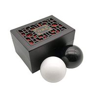 BCQLI 2"Chinese Health Medicine Marble Baoding Stress Balls for Stone Massage Therapy and Hand Exercise