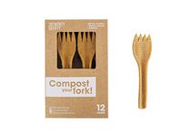 100% Compostable Fork - TwentyFifty - Single-Use Cutlery