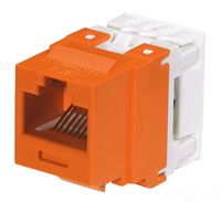 Panduit NK688MOR Category-6 8-Wire Jack Module, Orange