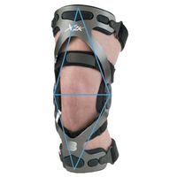 BREG '22840 Brace, Knee, Right, Large Ots High Performance Wrinklecoat X2K