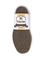 Warrior Alpaca Socks - 100% Alpaca Wool Felted Insoles & Liners for Shoes & Boots, 1PAIR - Stay Warm/Cool Naturally - Cut to Size Your Custom Fit. (Medium)