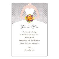 30 Thank You Cards Notes Spring Bridal Shower Cards + 30 White Envelopes