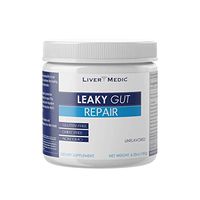 Leaky Gut Repair Powder Unflavored (180g) Maximum Gut Healing Support for IBS, Bloating, Heartburn, Constipation, Diarrhea, Irregularity to Restore Healthy Gut Lining (Plain)