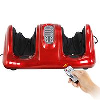 HomGarden Electric Foot Calf Ankle Leg Massager Shiatsu Kneading Rolling Vibration Massager Relaxation Personal Health