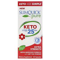 SLIMQUICK Pure Extra Strength Weight Loss For Women Caplets 60 ea (Pack of 2)
