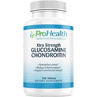 ProHealth Glucosamine 1500 mg + Chondroitin 1200 mg (per 2 Tablet Serving) (100 Tablets) Extra Strength Formula | Reduce Inflammation | Support Joint Health