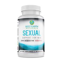 Sexual Support Supplement for Men - Natural Libido Boost and Support for Energy, Stamina & Performance with Tongkat Ali, Maca, Horny Goat Weed & More