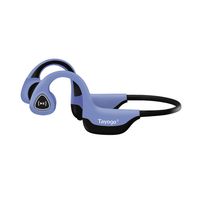 Tayogo Bone Conduction Headphones with Microphone Bluetooth 5.0 Open Ear Wireless Earphones for Running, Sports, Fitness - Blue