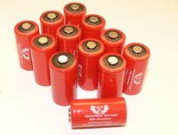 Titan Industrial 123A CR123A 3 Volt Lithium Batteries (12 Pack)