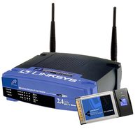 Linksys W11S4PC11 Wireless-B Network Kit
