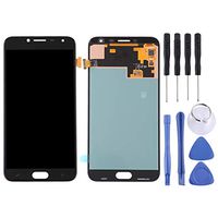 JUNXI Phone case Phone Cover LCD Screen and Digitizer Full Assembly for Galaxy J4 (2018)(Black) Highly Recommended (Color : Black)