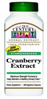 21st Century Standardized Cranberry Extract Capsules 200ct - 2 Pack (2)