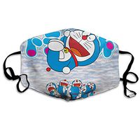 SSUJ7 Doraemon Sky Men Women Adjustable Earloop Mouth Guard Anti-Dust Washable Reusable Mouth Guard for Kids Teens Adults Anti Pollution,Anti-smog