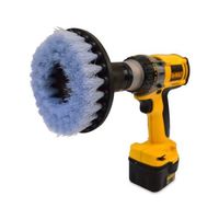 Drill Brush Soft Bristle Use w/Power Drill Upholstery Cleaning