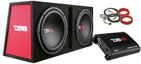 DS18 BP212 1300W Complete Bass Package with Two 12" Subs, Monoblock Amplifier, Full Installation Kit