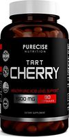 Tart Cherry Extract Capsules 1500mg with Bilberry and Celery Seed Extract - Supports Uric Acid Cleanse, Joint Pain, Healthy Sleep, Muscle Recovery and Anti Inflammatory - 90 Vegetarian Capsules