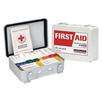 First Aid Kit, General Purpose, Metal