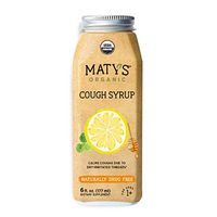 Matys Organic Cough Syrup, 6 Fluid Ounce, Soothes Throats & Calms Dry Coughs with Organic Honey and Immune Boosting Ingredients, Helps Ease Common Cold Symptoms, 6 Ounce