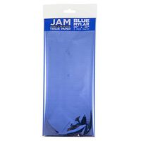 JAM PAPER Tissue Paper - Blue Mylar - 3 Sheets/Pack