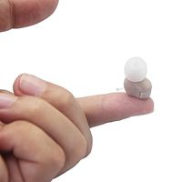 Personal Sound Amplifier Hearing Machine Super Mini Size Volume Control in-The-Canel(ITC) Noise Reduction Left/Right Ear FDA Approved（1PCS）