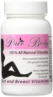 PureBody Vitamins - Butt Enlargement and Breast Enhancement Pills - All-in-One Formula - 30 Capsules