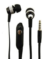 Super Bass Noise-Isolation Stereo Earbuds/Earphones for Samsung Galaxy J7 (2017),J2 (2017), J7 Max, J3 (2017), Z4, J3 Prime, Amp Prime 2 (Black) - w/Mic + MND Stylus