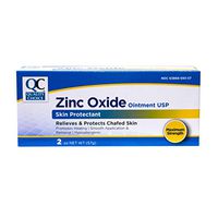 Quality Choice Zinc Oxide Ointment Skin Protectant 2oz Each (9)