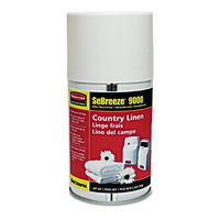 Rubbermaid 5159 SeBreeze Fragrance Aerosol Canister, Country Linen, 5.3oz, 4/Carton