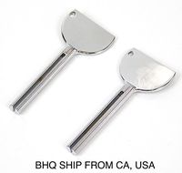 2pcs of Color Tube Squeezer Keys, Salon Metal Color and Toothpaste Tube Squeezers