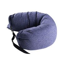 dailymall Multifunctional U Shaped Travel Neck Pillow for Sleeping Rest - Blue