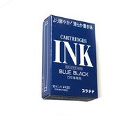Platinum Refills Blue-Black 10 Pack Fountain Pen Cartridge - SPSQ-402