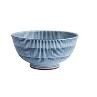 Home big wrist Ceramic Soup Bowl Tableware Japanese Style Breeze Hand-Painted Cutlery Dishes Fruit Plate Dish Salad Bowl Soup Rice Bowl Decorative hotel retro soup bowl