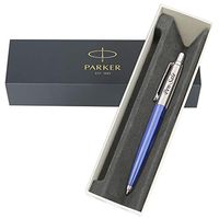 Personalised Parker Jotter Ballpoint Pen Blue, Engraved by RMI U-15 Laser