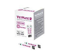 Vatmate (1 Box) Blood Glucose Test Strip 50 Sheets for Dog Cat