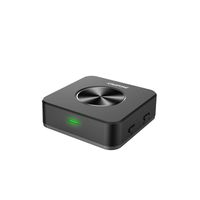 Bluetooth 5.0 Transmitter Receiver 2 in 1,Digital Optical Toslink 3.5mm RCA Aux Audio Adapter Kit，aptX HD, Zero Latency Multiple Pairing Headphones Speakers for Car TV PC Laptop Home Stereo (Black)