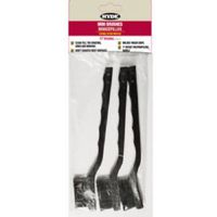 HYDE TOOLS 46640 Nylon Mini Brush (3 Pack) by HYDE TOOLS