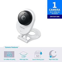 SNH-E6413BN - Samsung Wisenet SmartCam HD WiFi IP Camera With 16GB Micro SD Card