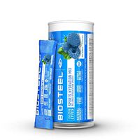 BioSteel High Performance Sports Hydration - Sugar Free Drink Mix, Blue Raspberry, 12 Single Serving Packets