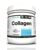 PEScience Collagen Peptides, Vitamin C with Type I and III Hydrolyzed Collagen Powder, Hair Skin Nails Support, Unflavored, 30 Servings