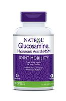 Natrol Vegetarian Hyaluronic Acid MSM and Glucosamine - 90 Capsules