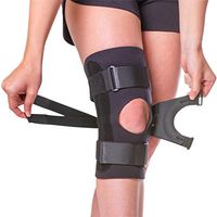 BraceAbility J Patella Knee Brace - Lateral Patellar Stabilizer with Medial and J-LAT Support Straps for Dislocation, Subluxation, Patellofemoral Pain, Left or Right Kneecap Tracking (3XL)