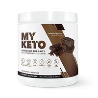 MyKeto BHB Salts - Chocolate Fudge Exogenous Ketone Performance Powder - Formulated for Ketosis, Energy, Focus, and Fat Burn - Ketogenic Diet Supplement with Beta-Hydroxybutyrate (Chocolate Fudge)